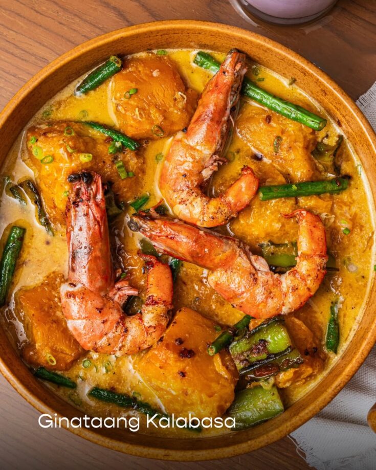 Filipino Squash And String Bean Stew Recipe