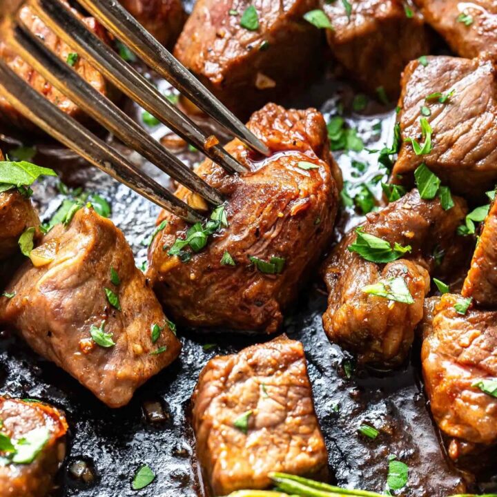 Garlic Butter Steak Bites Recipe