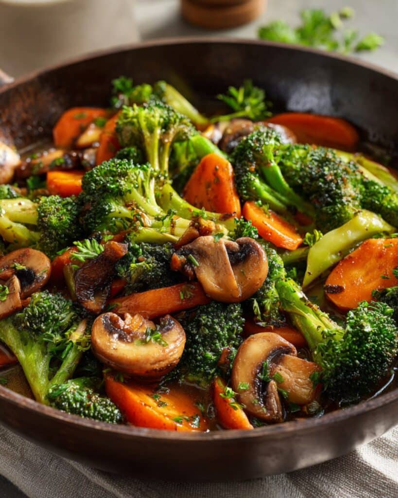 Garlic Butter Veggie Stir-Fry