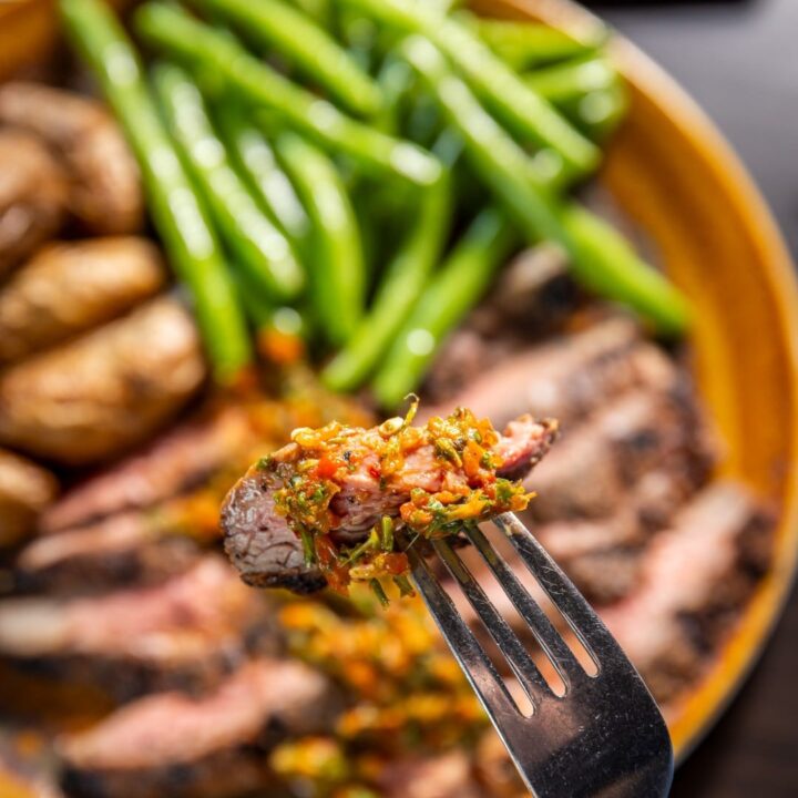 Garlic Soy Marinated Flank Steak Recipe