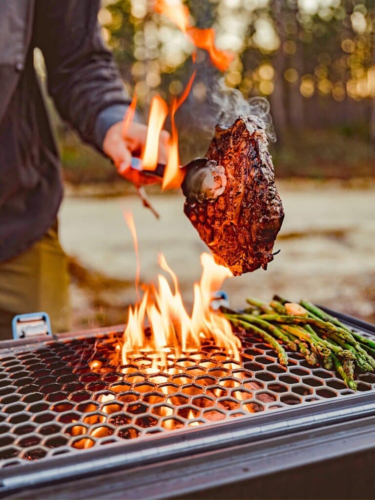 Grilling A Brisket