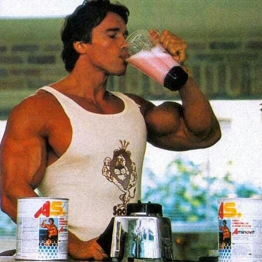 How Milk And Dairy Help Build Arnold’s Bulky Body