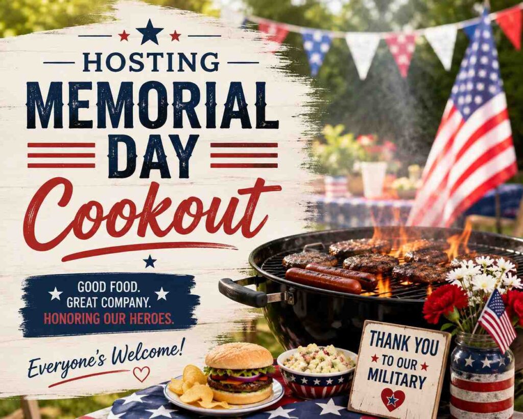 How To Host A Memorial Day Cookout Stress-Free