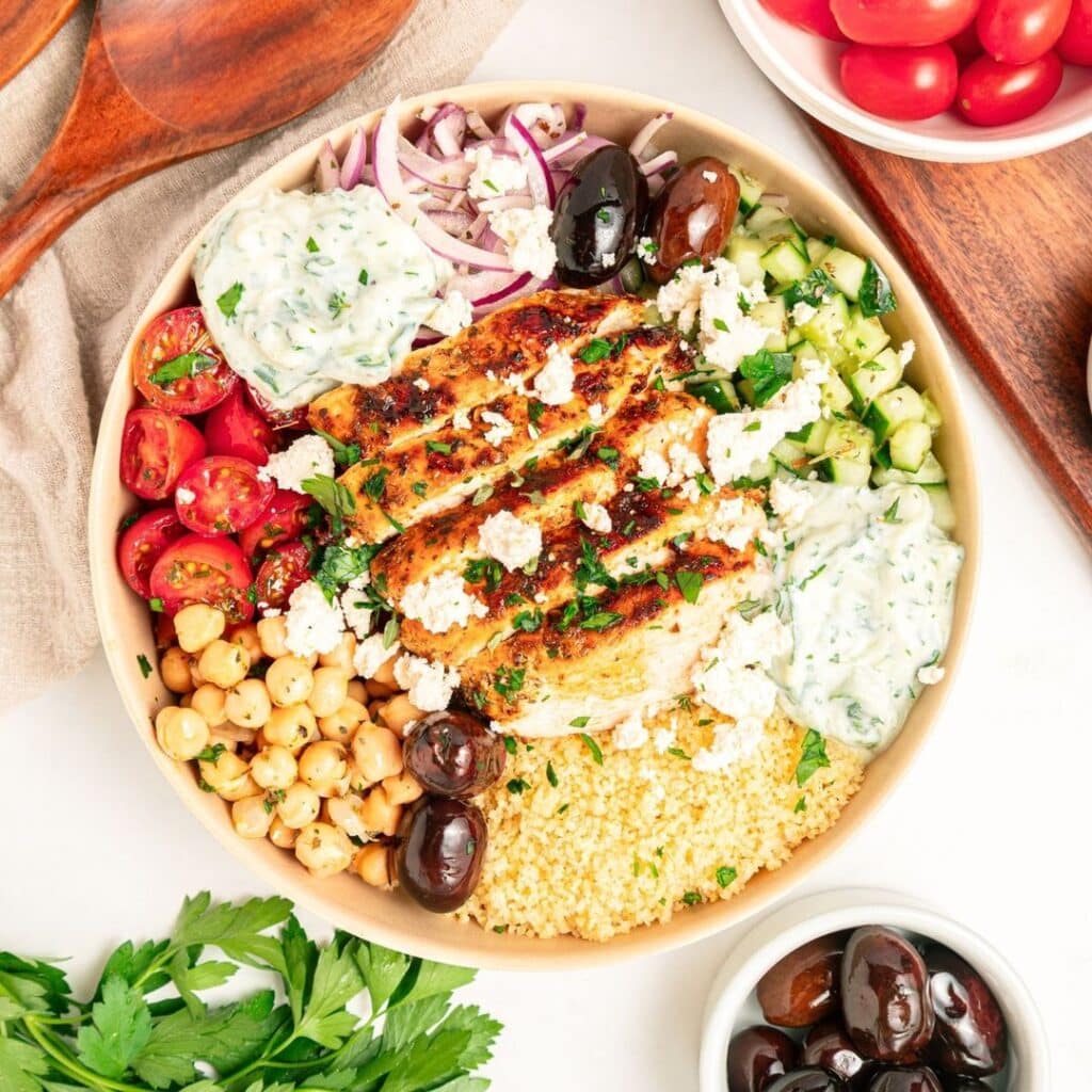 Mediterranean Couscous Bowls
