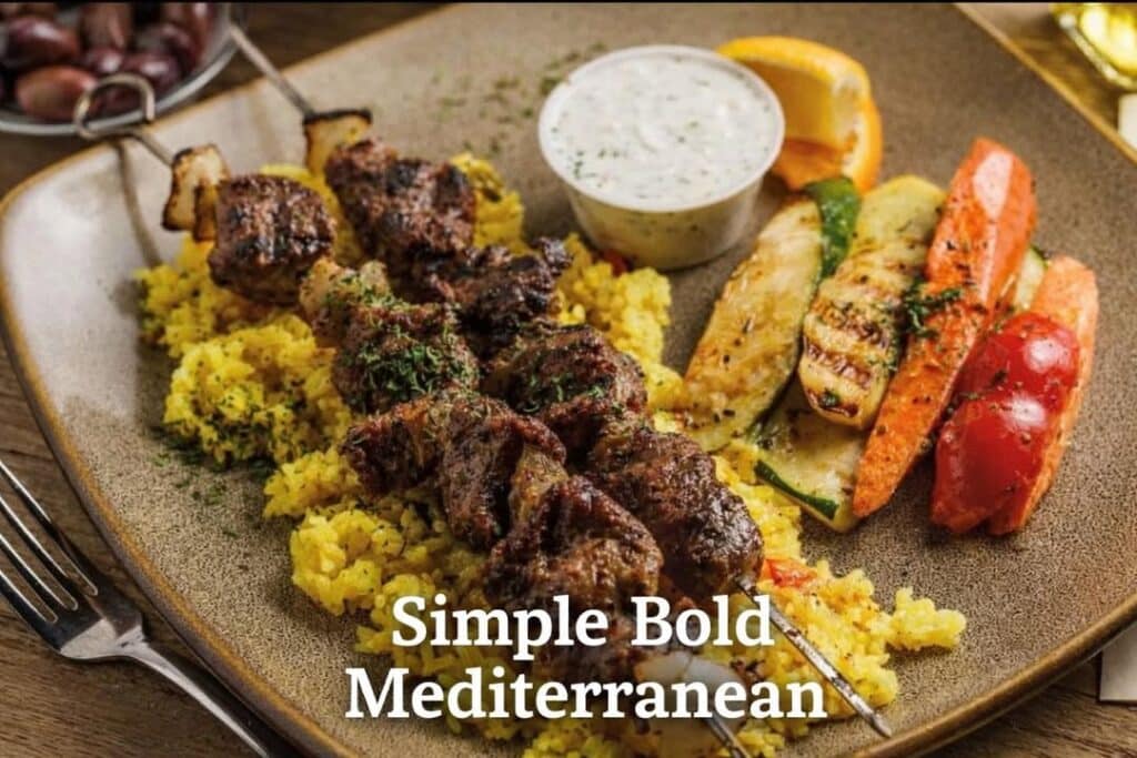Mediterranean Lamb Kabobs