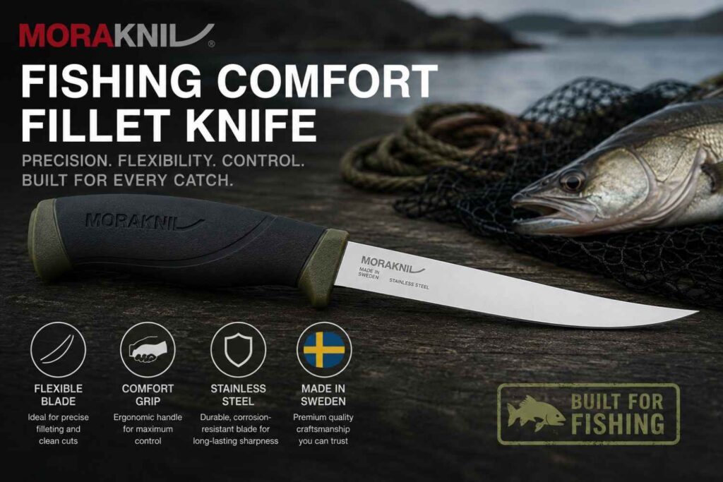 Morkaniv Fishing Comfort Fillet Knife