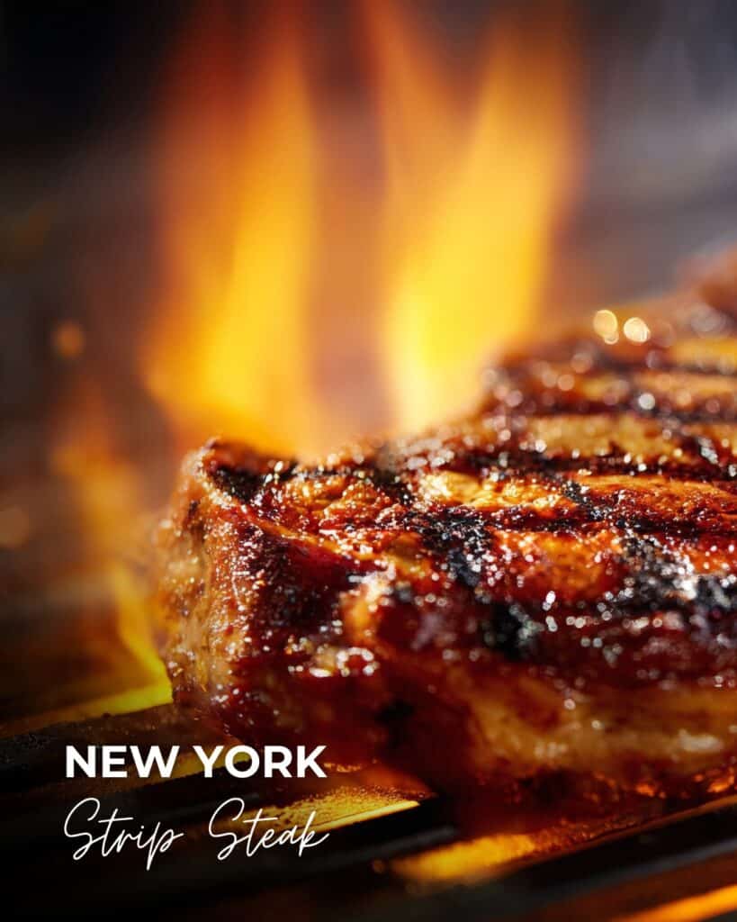 New York Strip Steak On The Grill