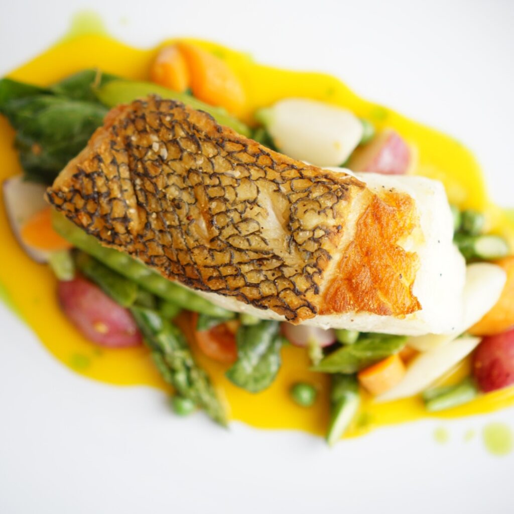Pan-Seared Chilean Sea Bass With Miso Glaze