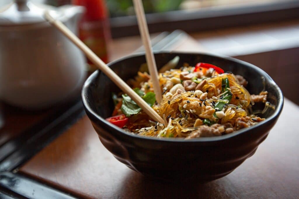 Peanut Sesame Noodles