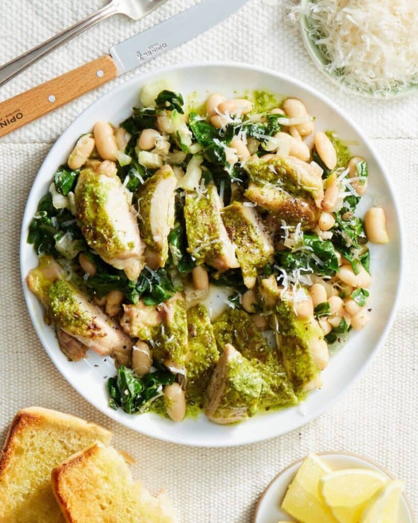 Pesto Chicken And Roasted Veggie Containers