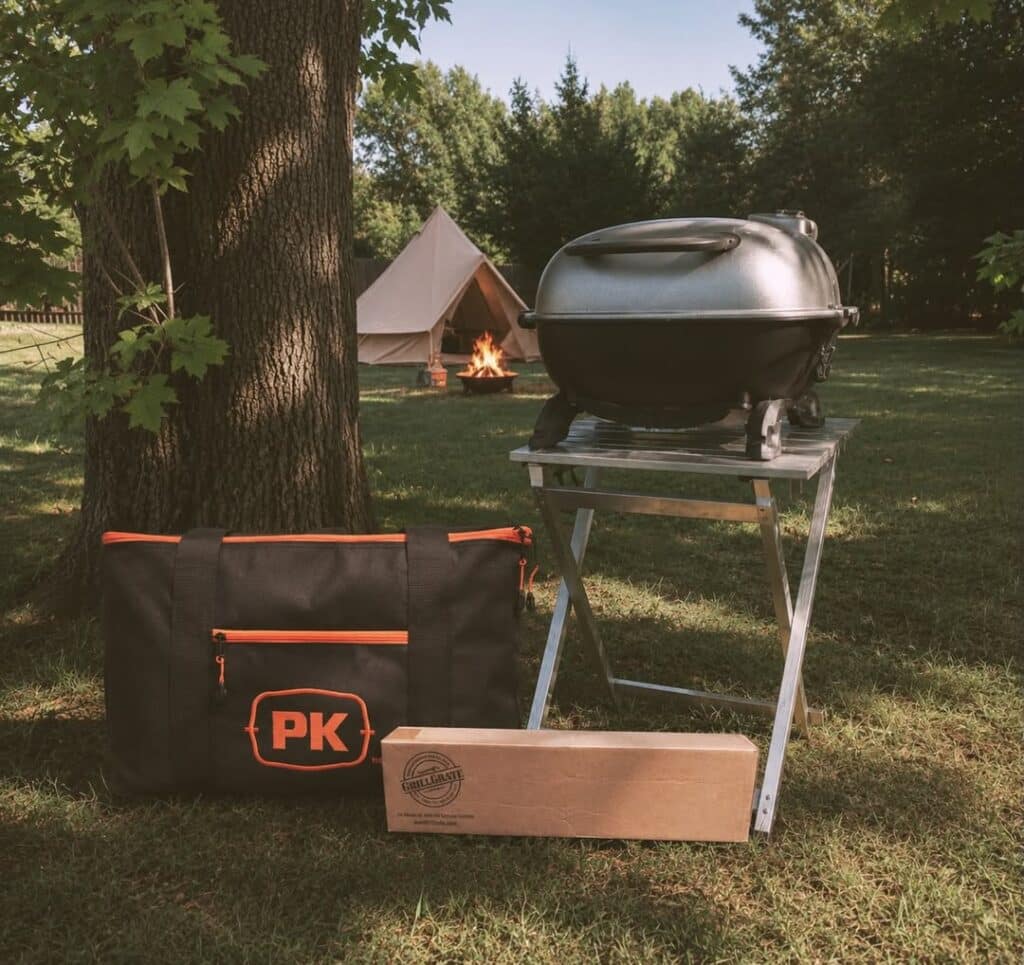 Hook, Line, And Sizzle: The 10 Best Portable Grills For Your Next Fishing Trip 6 Pkgo Camp And Tailgate Grill