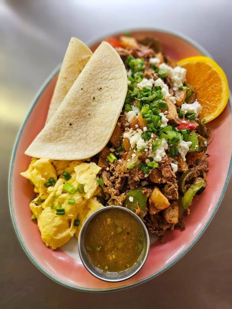 Pulled Pork Breakfast Hash