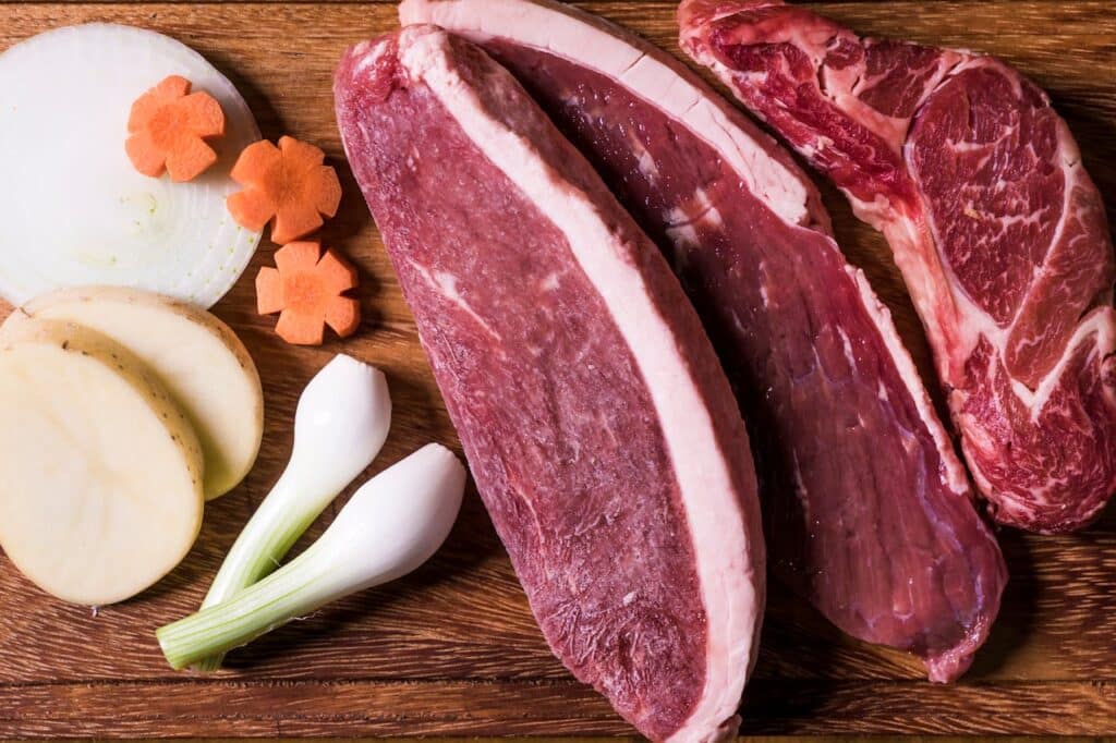 Raw Meat For Tri Tip Steak