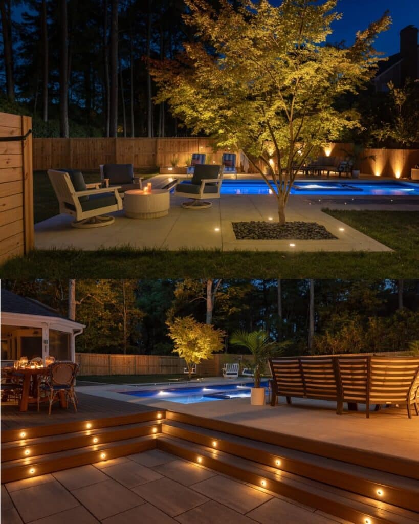 Recessed Deck Floor Lights