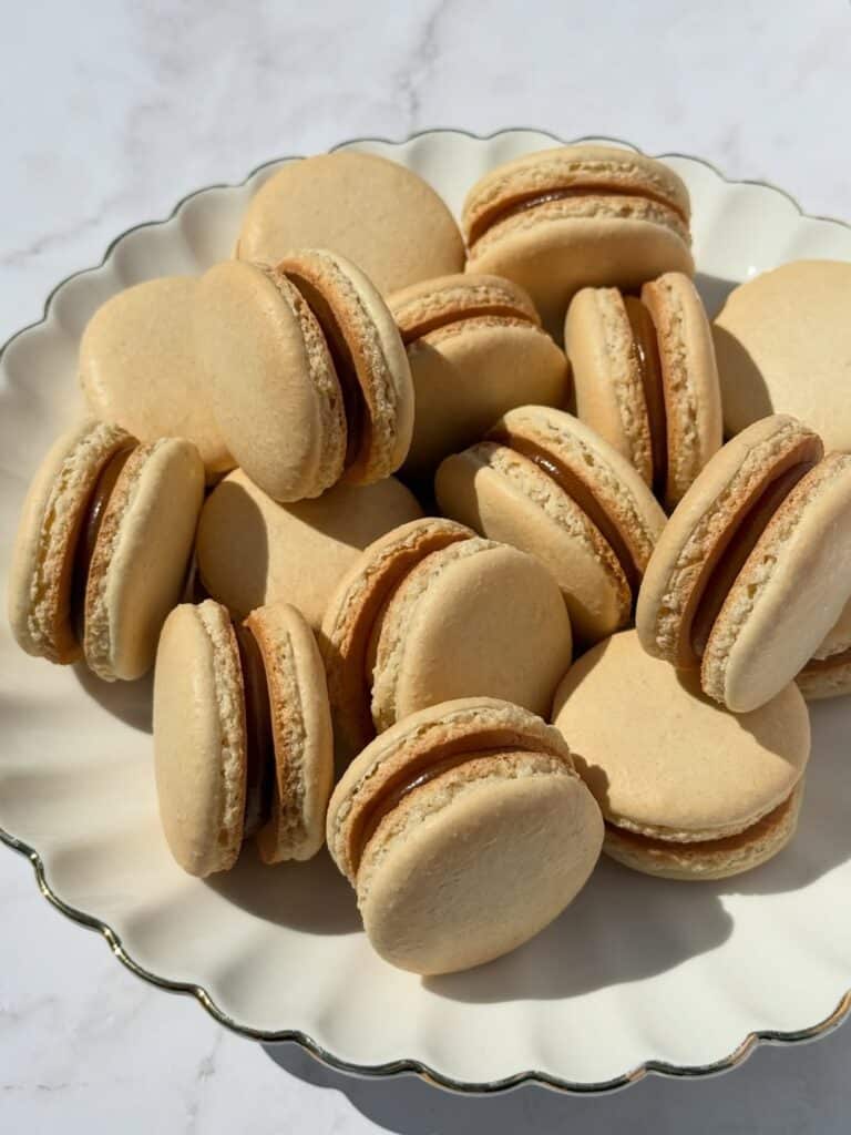 Salted Caramel Macarons
