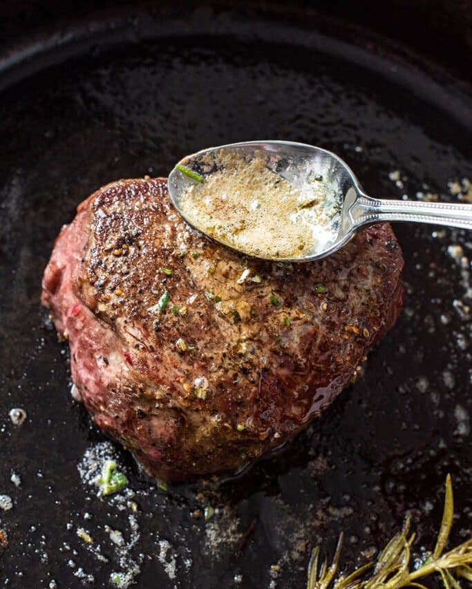sizzling filet mignon cast iron recipe