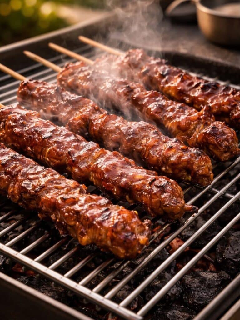 Sweet And Savory Pork Kabobs