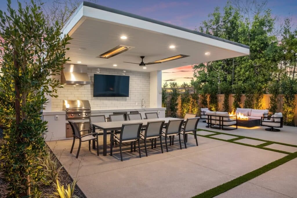 The Trade Off Of Open Outdoor Kitchens