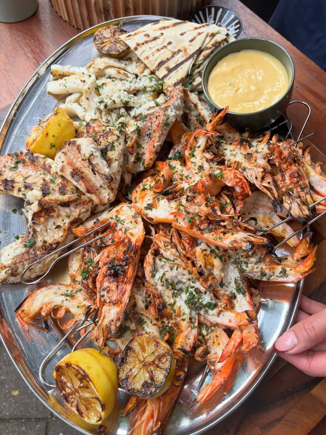 ultimate bbq shellfish feast