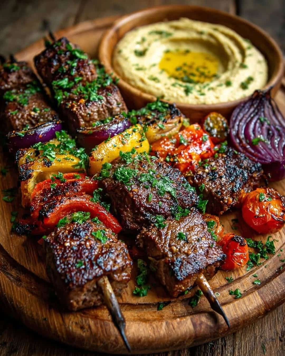 Ultimate Steak Kabobs On Skewers