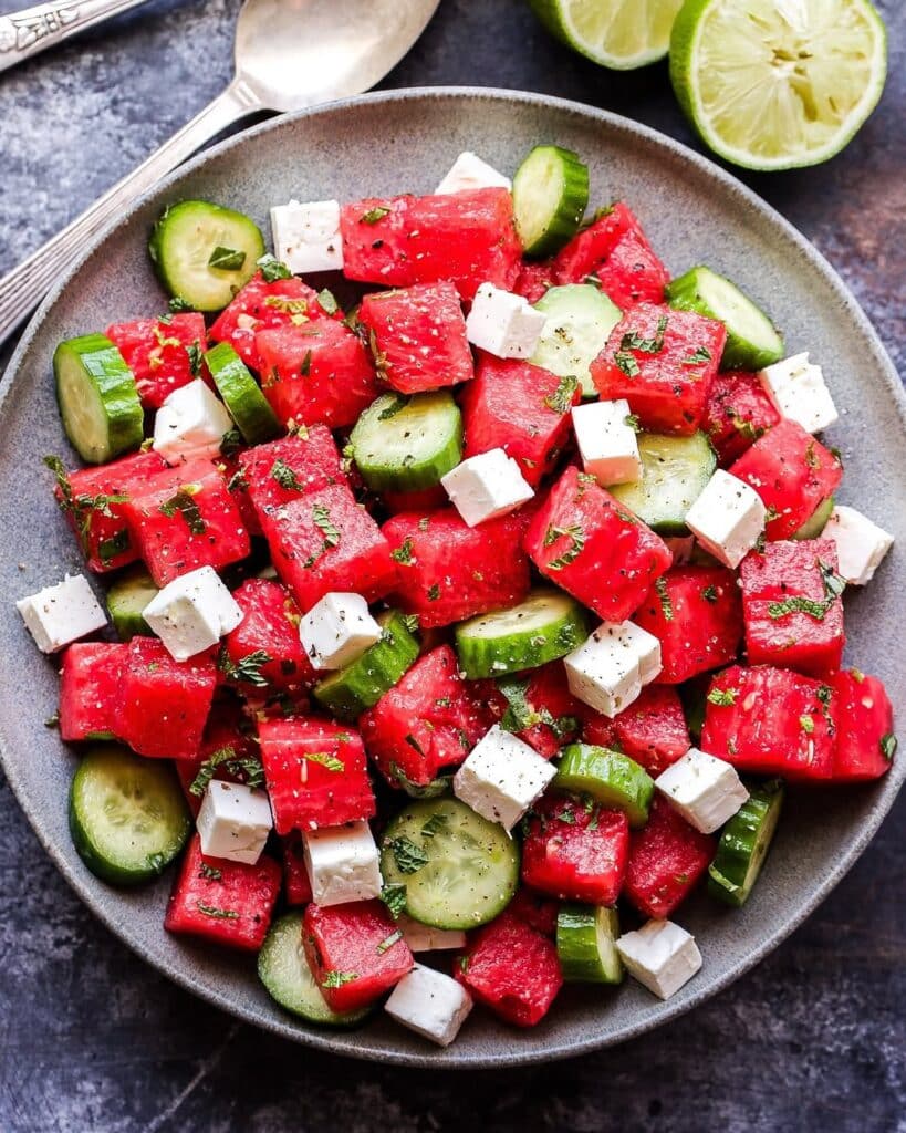 Watermelon Feta Salad