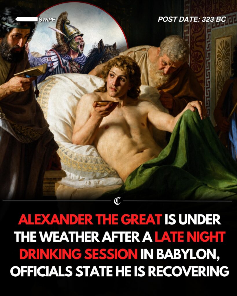 Alexander Drank Himself To Death