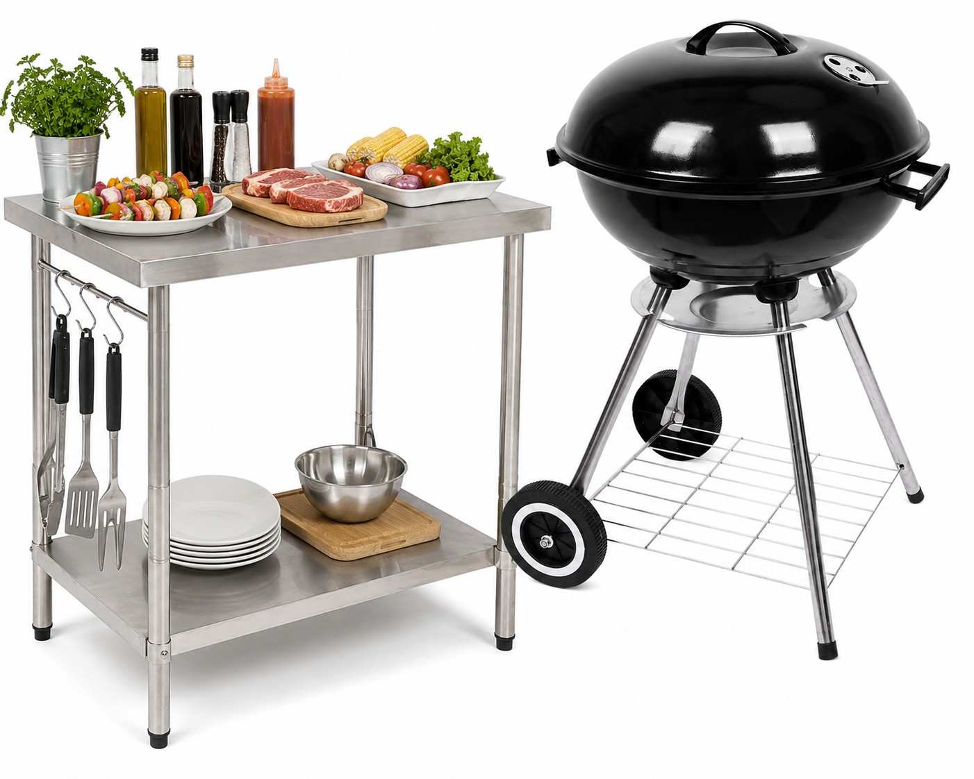 best choice products 18-inch portable kettle grill