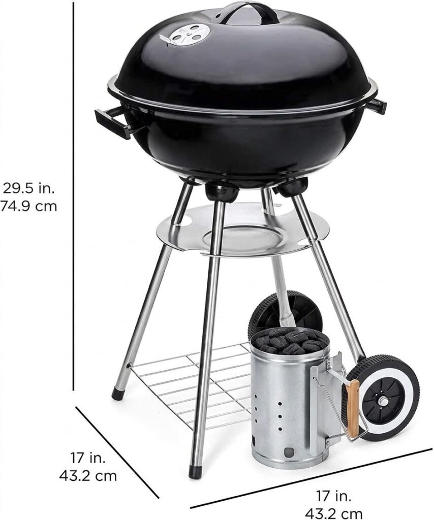 Best Choice Products Kettle Grill Dimensions