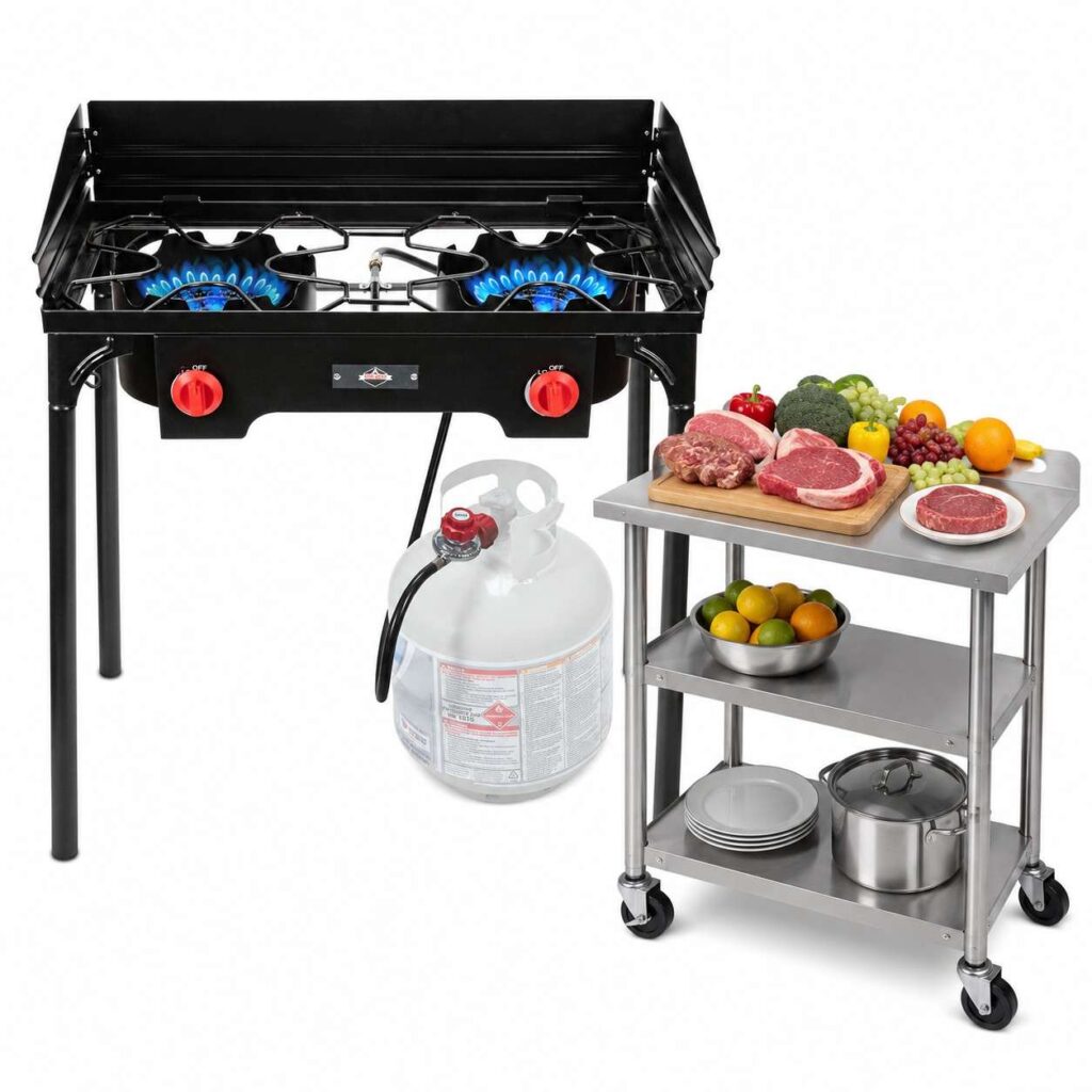 Camplux 2-Burner Propane Grill