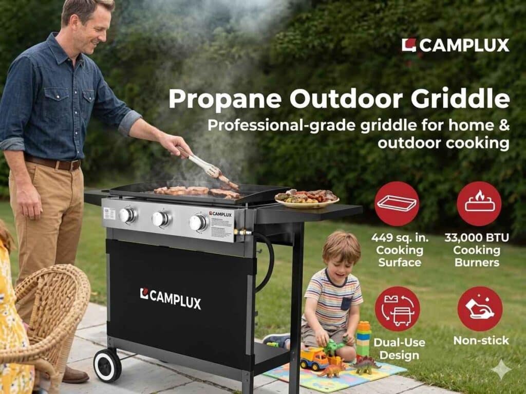 Camplux Flat Top Griddle