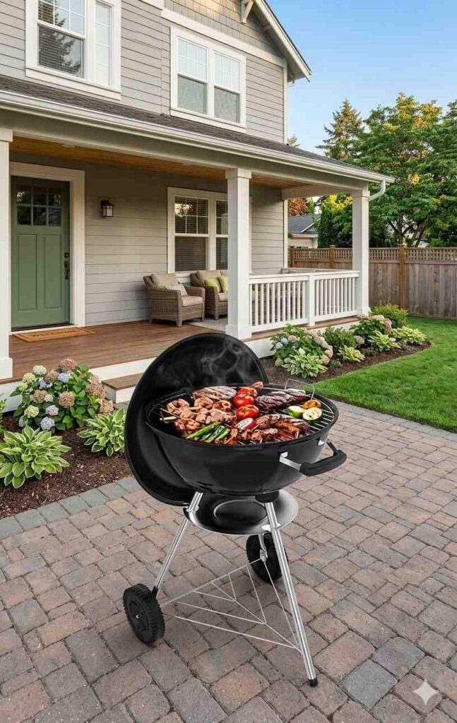 Charcoal Kettle Grill Temperature Control
