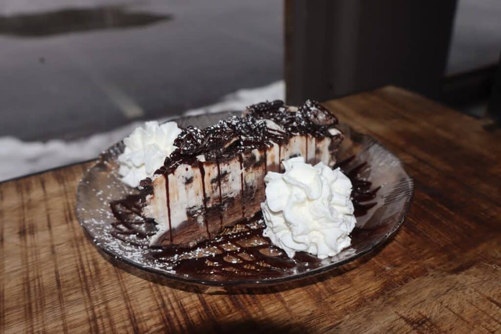 Chocolate Cheesecake With Oreo Cookies Mix