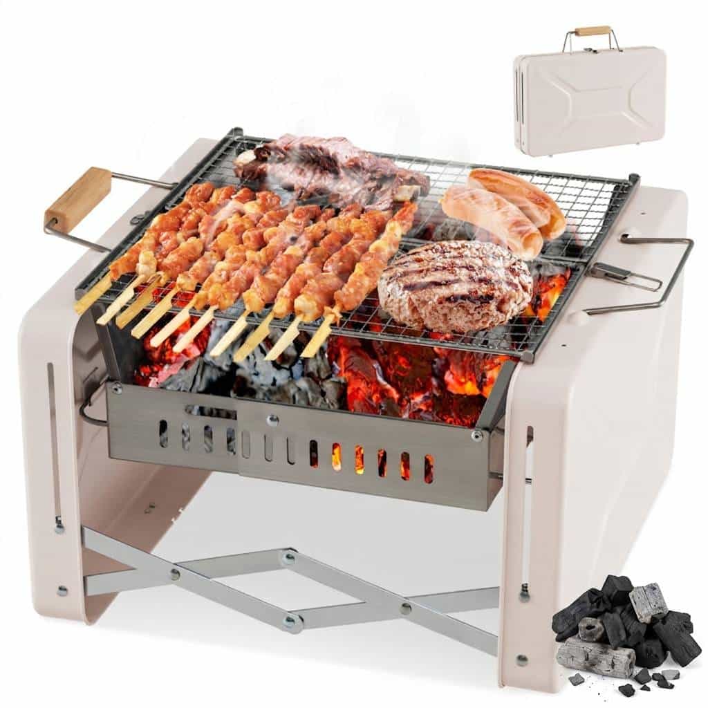 Costway Folding Charcoal Grill