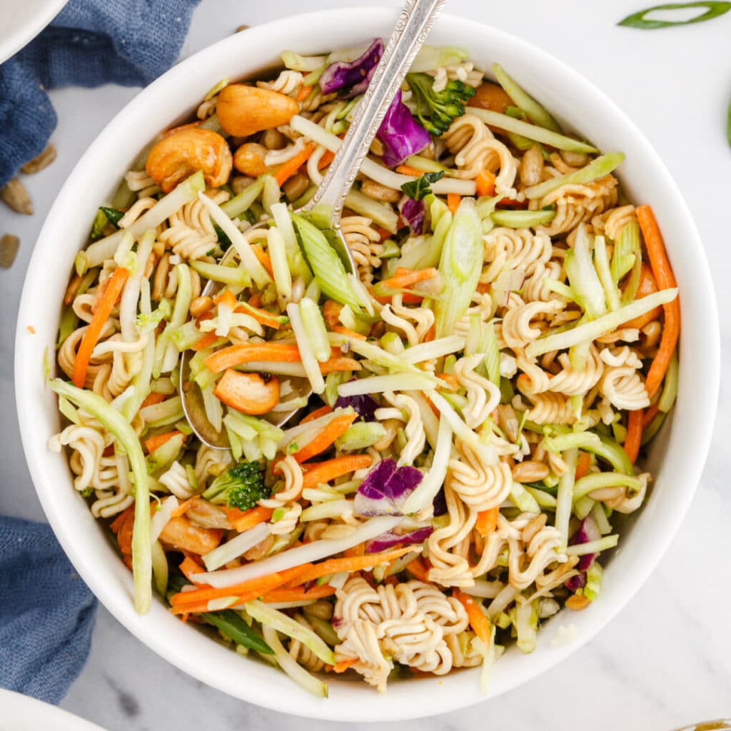 crunchy ramen broccoli slaw
