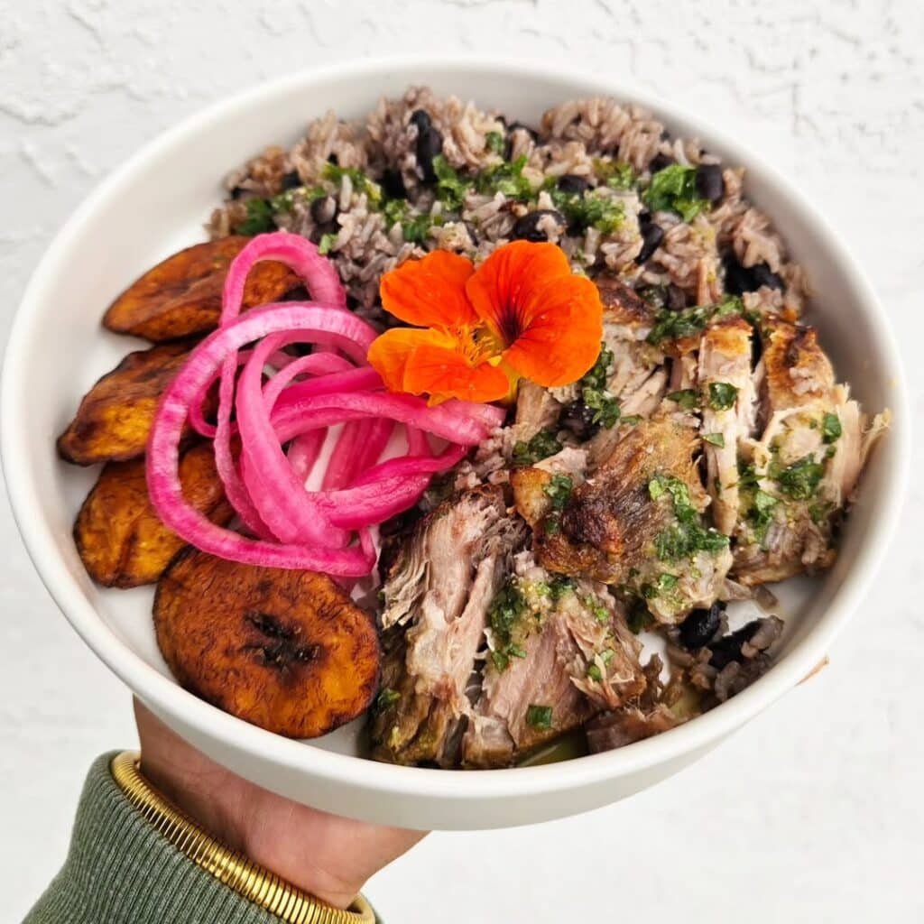 Cuban Mojo In A Bowl