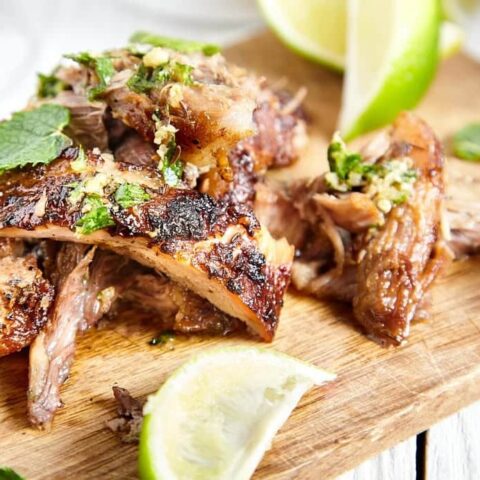 Cuban-Style Pit-Smoked Pork Shoulder Recipe