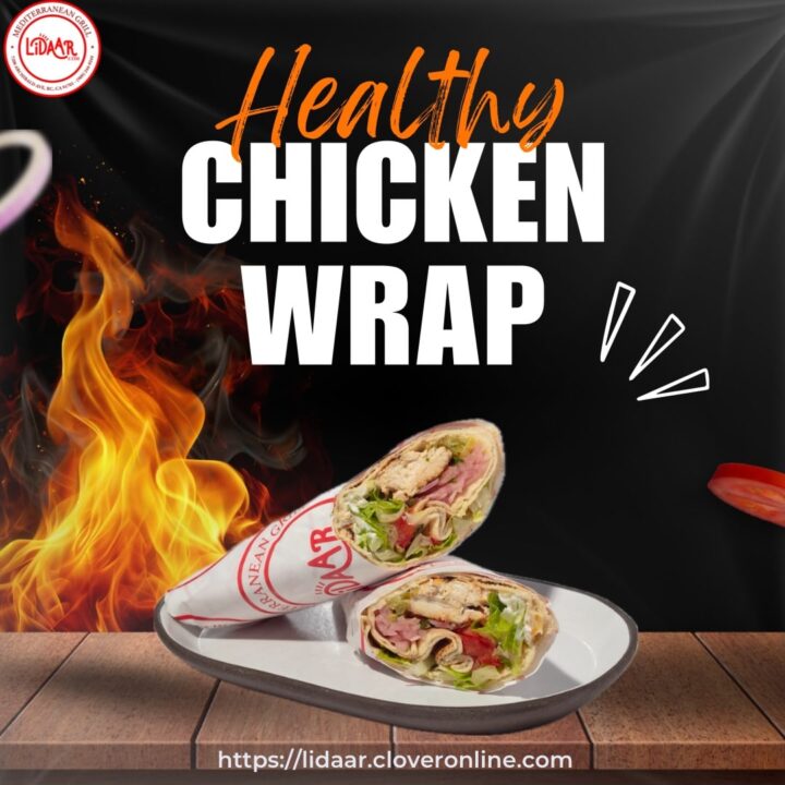 Grilled Middle Eastern Shish Taouk Chicken Wraps