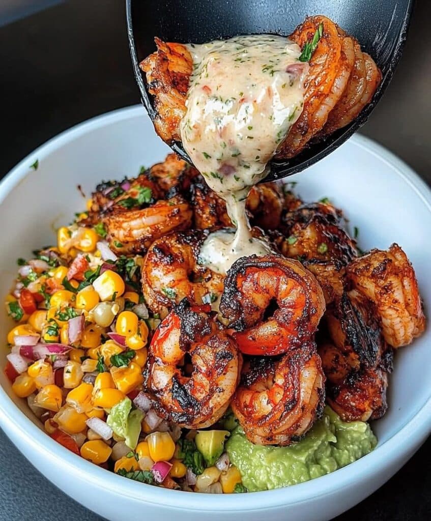 Grilled Shrimp And Corn Salad