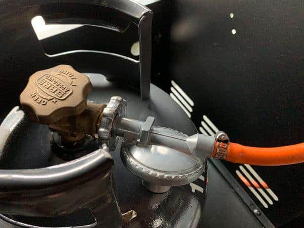 Inspect The Propane Regulator And Hose