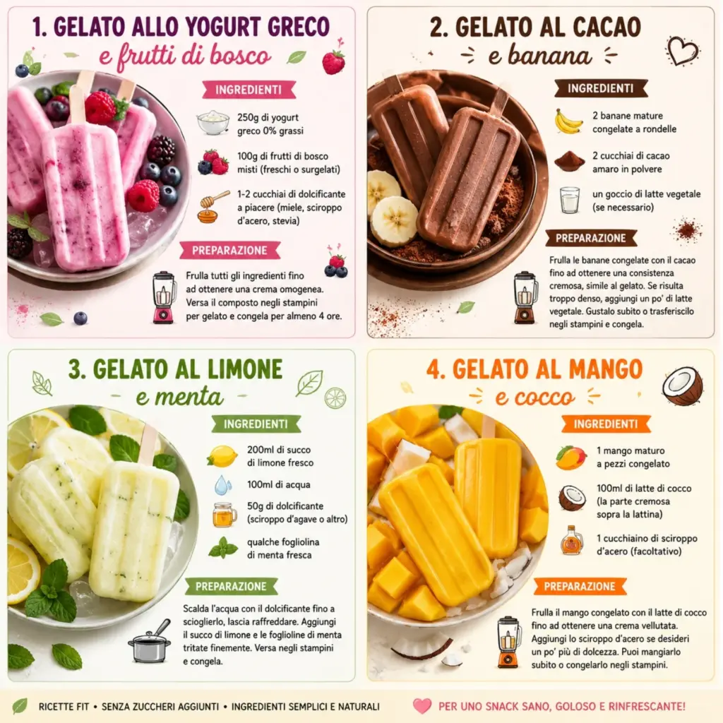 Italian Gelato Popsicle