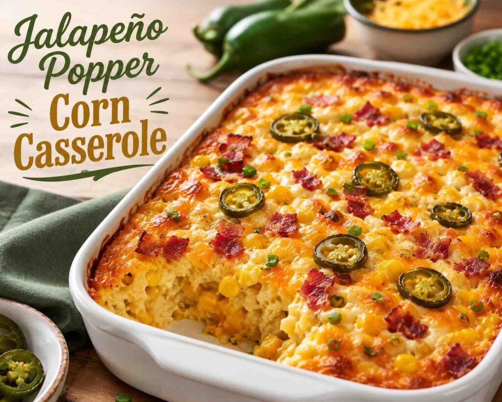 jalapeno popper corn casserole