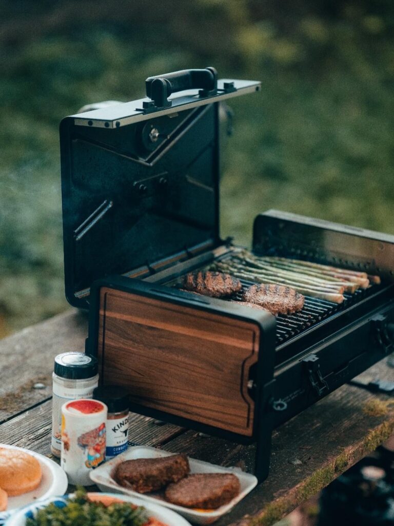 karbo grill lightweight carry-on gas grill