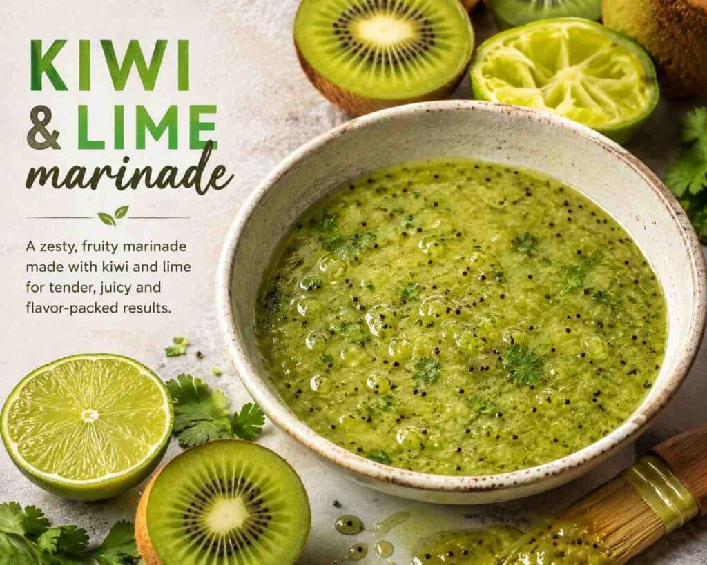 Kiwi And Lime Marinade