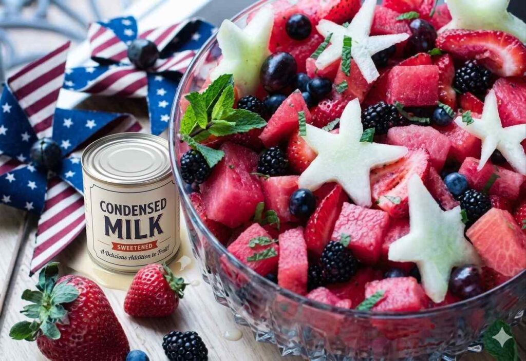 Patriotic Berry And Watermelon Salad