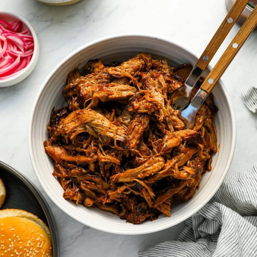 Dr Pepper Barbecue Pulled Pork: The Secret Ingredient For Extra Juicy Pork 3 Pulled Pork In A Bowl