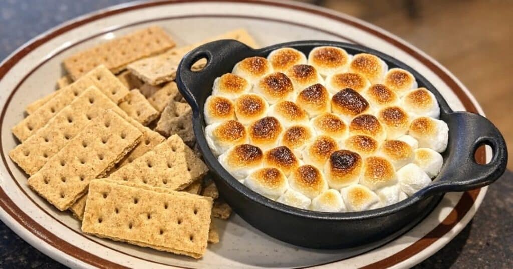 14 Gooey, Fruity, &Amp; Frozen: Epic Cookout Desserts To Try This Weekend 2 S’mores Dip Skillet