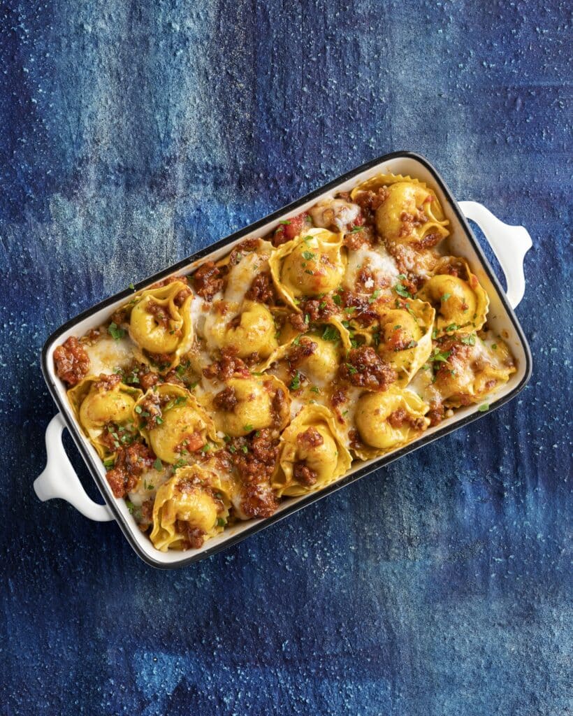 Spinach And Ricotta Tortellini Casserole