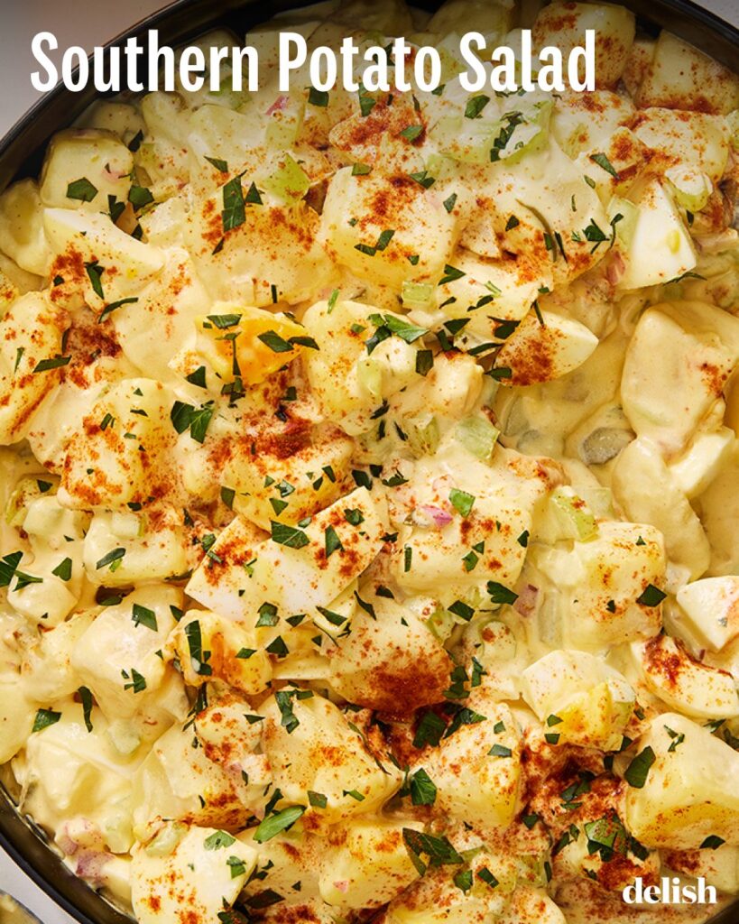 Tangy Southern Vinegar-Based Potato Salad