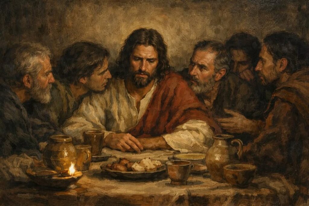 The Last Supper Painting 