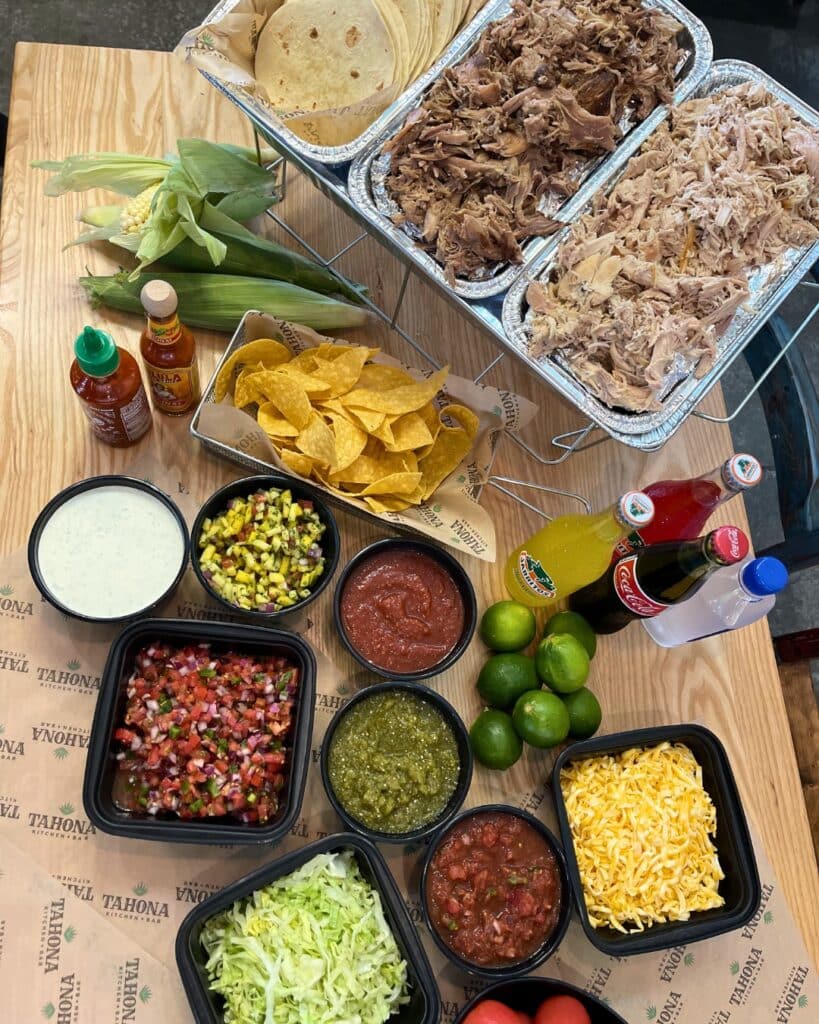 The Ultimate Backyard Taco Bar